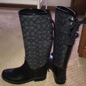 Coach tristee rain boots
